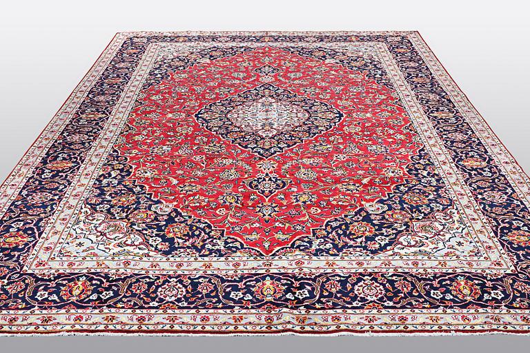 Matto, Kashan, ca 415 x 298 cm.