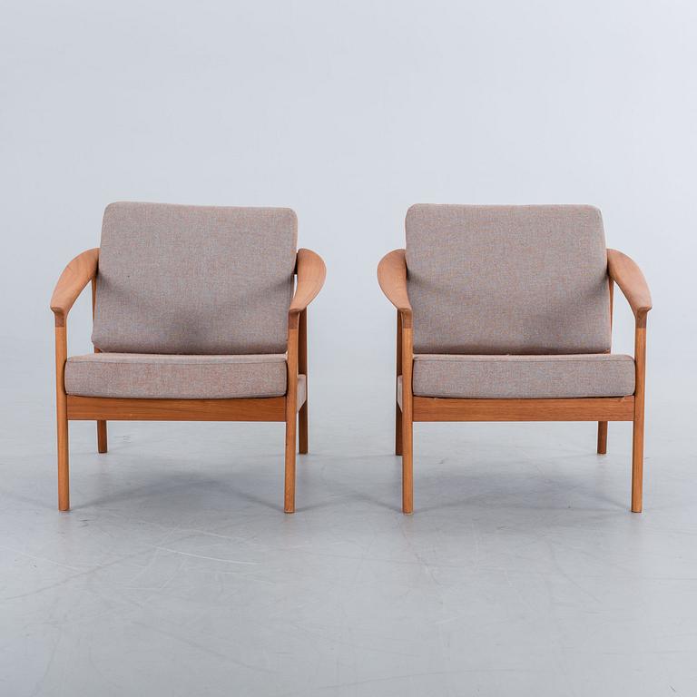 FOLKE OHLSSON, a pair of armchairs, Bodafors,
