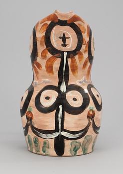 A Pablo Picasso faience jug, 'Femmes Fleurs'´, Madoura, Vallauris, France 1948.