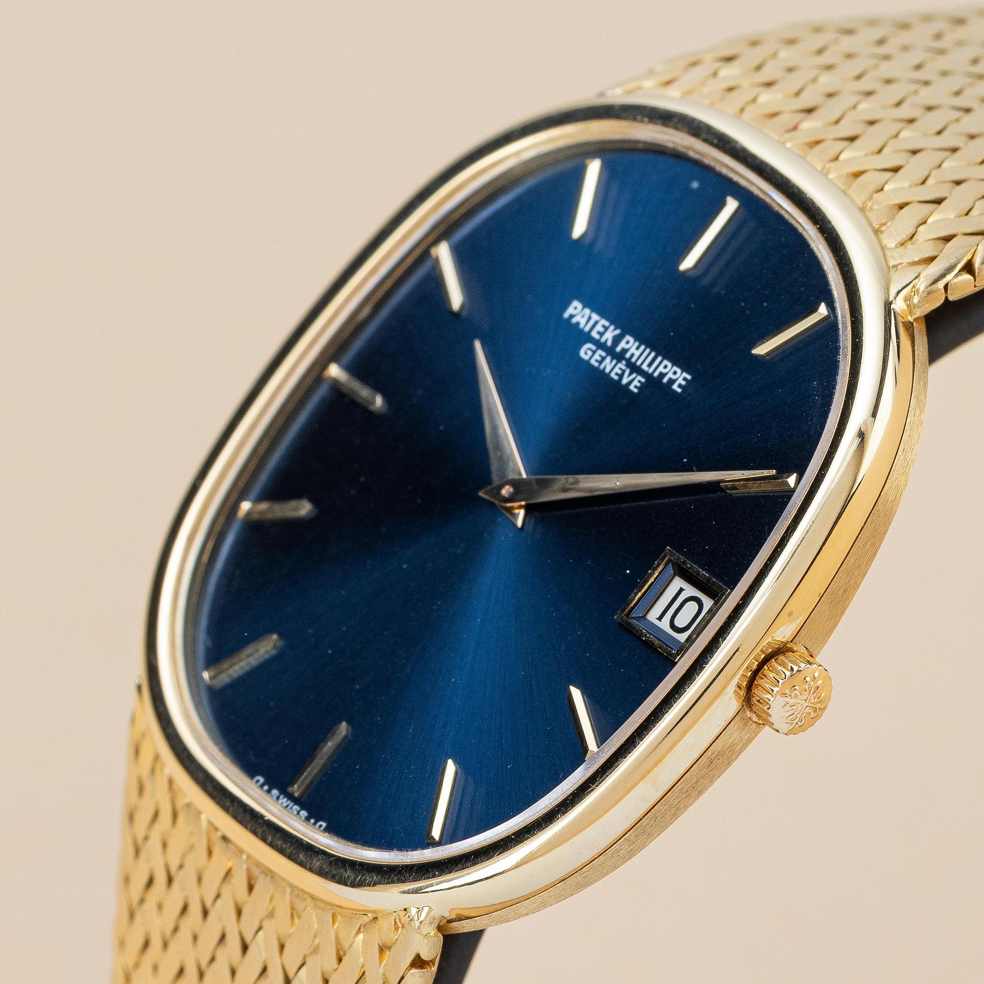 Patek Philippe, Golden Ellipse, "Jumbo", ca 1977.