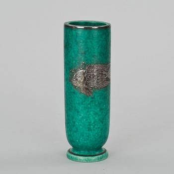 VAS, stengods, "Argenta", Wilhelm Kåge, Gustavsberg.