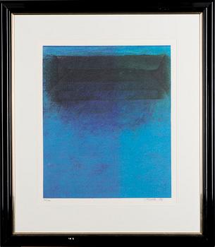 JUHA SOISALO, litografi, signerad, daterad -97 och numrerad 47/100.