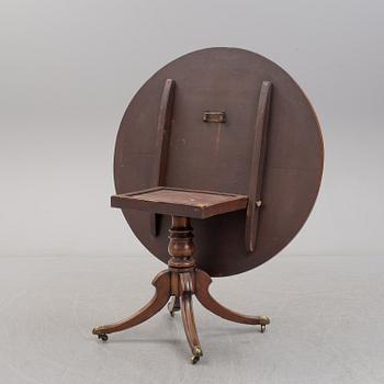 Breakfast table, Regency style, England, late 19th century.