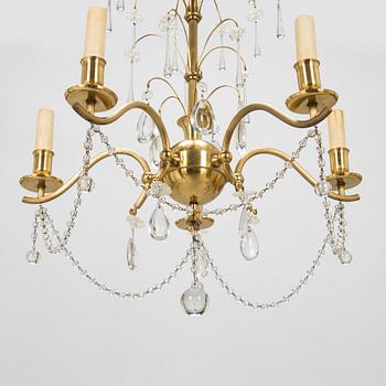 Paavo Tynell,  a 1930's '1470/5' chandelier for Taito.