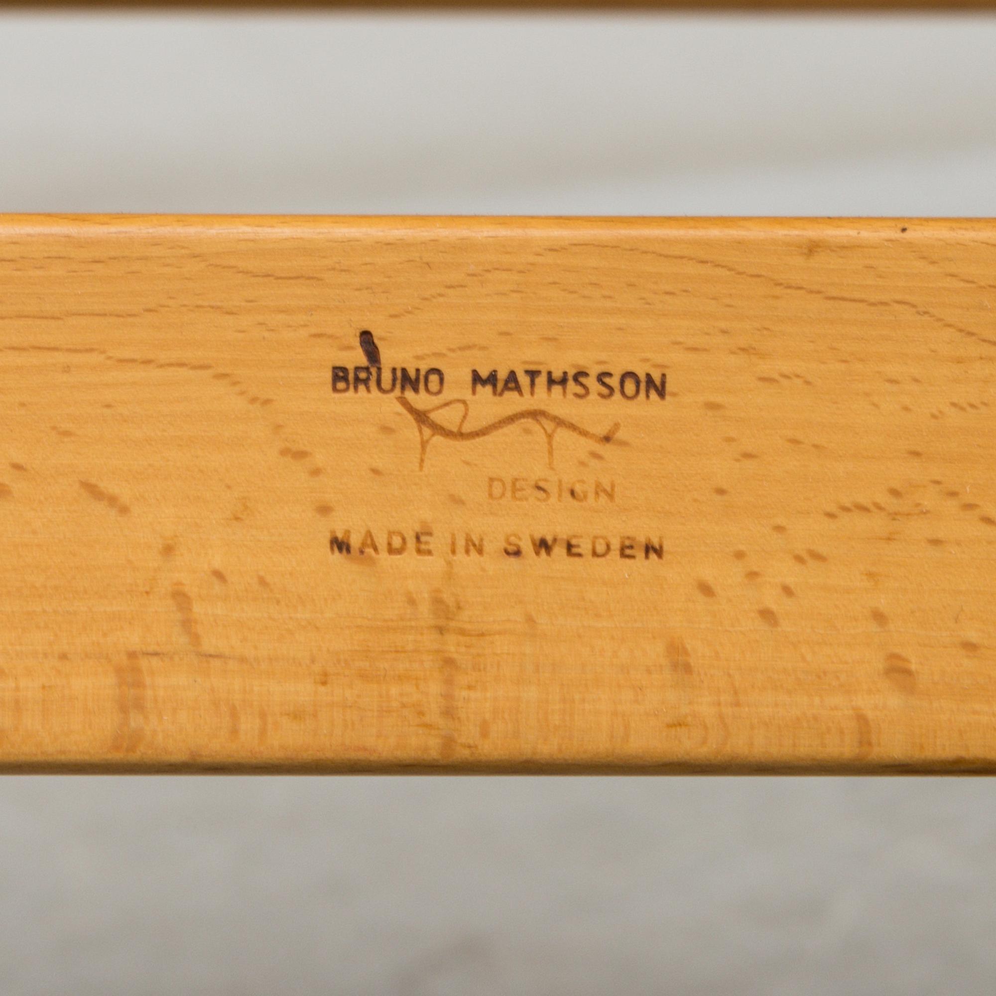 BRUNO MATHSSON, an 'Eva' armchair, Firma Karl Mathsson.