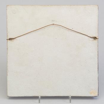 LISA LARSON, stoneware wall relief, Gustavsberg.