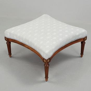 TABURETT, gustaviansk stil, 1900-talets mitt.