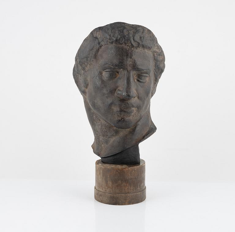 A iron sculpture, 20th century.