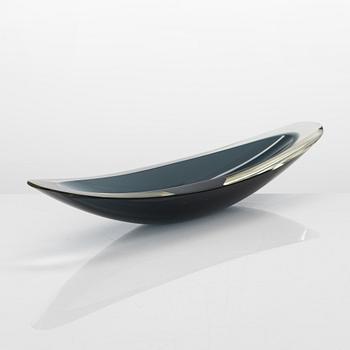 Kaj Franck, glasskulptur, "Lancett" signerad K. Franck Nuutajärvi Notsjö -55.