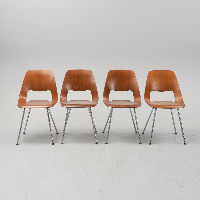 ALFREDO HÄBERLI, four 'Jill' chairs, Vitra, 2012.