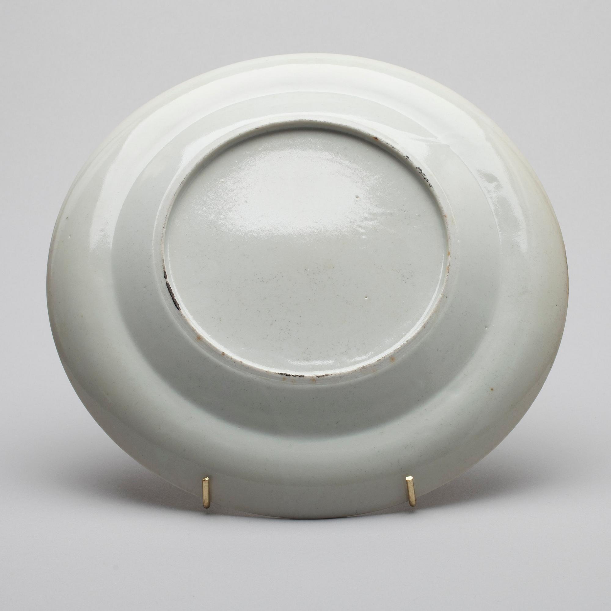 TALLRIK, porslin, Kina, 1700-talets slut.