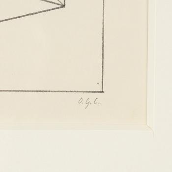 Otto G Carlsund, indian ink on paper, signed, executed ca. 1932.