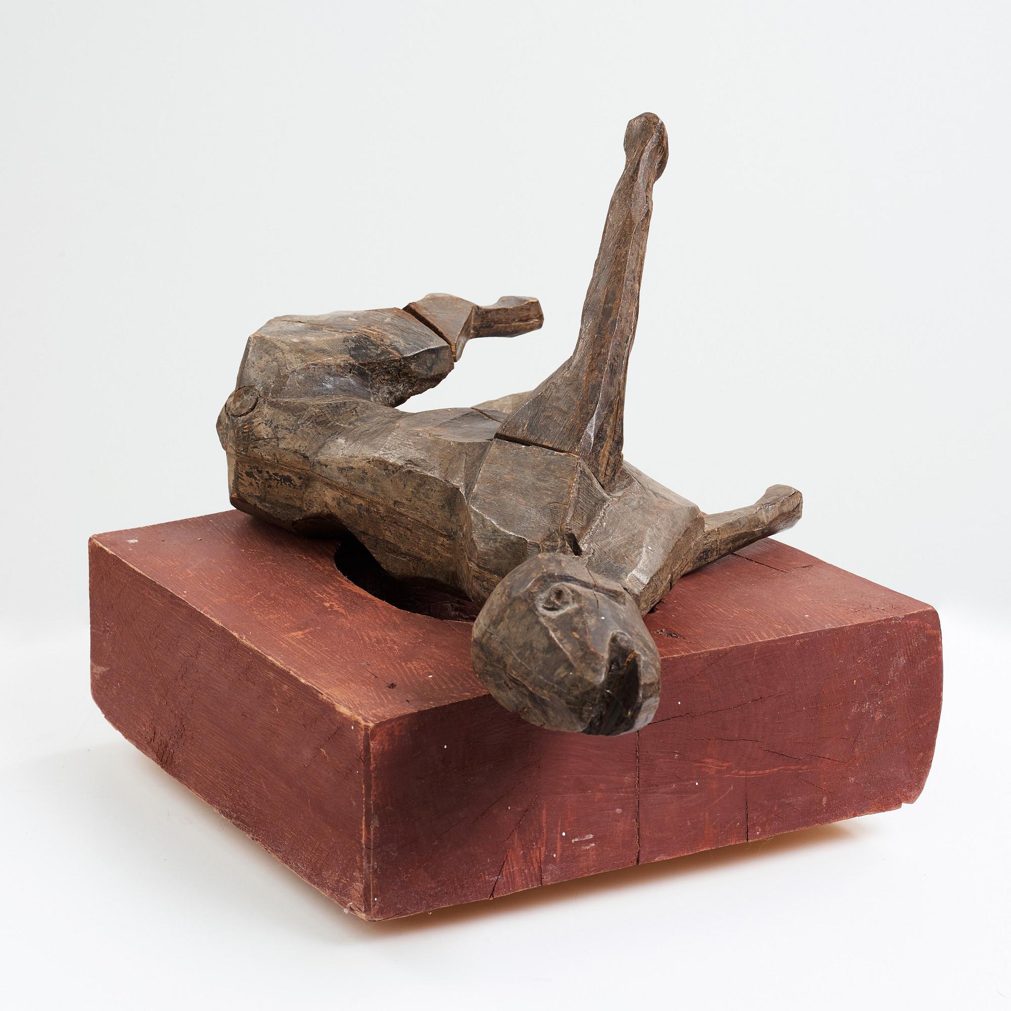 Torsten Renqvist, "Döende djur" (Dying animal).