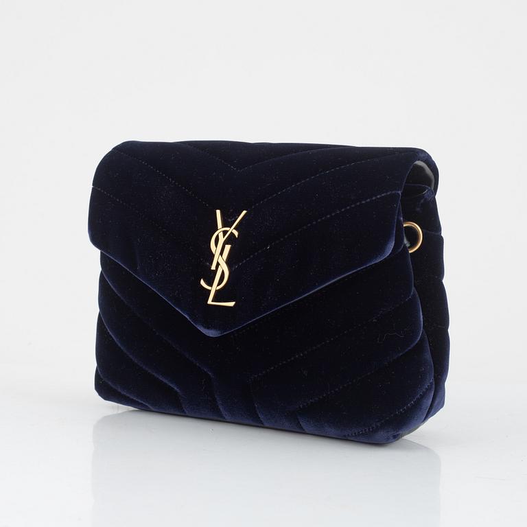 Yves Saint Laurent, bag, "LouLou Toy", velvet.