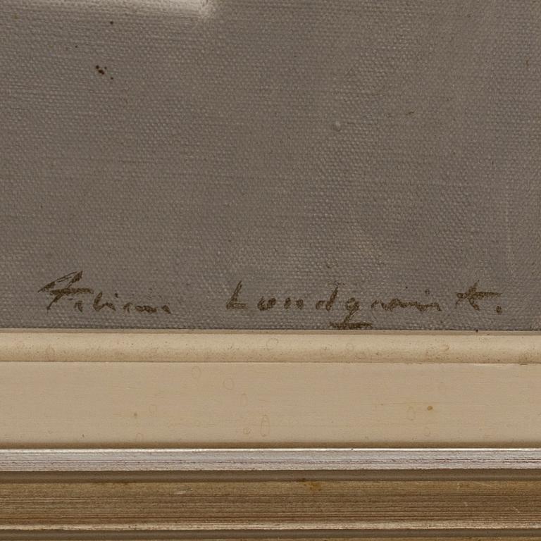 FABIAN LUNDQVIST, a signed aoil on canvas.