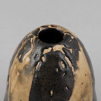 A stoneware vase from Gustavsberg Studio, signed.
