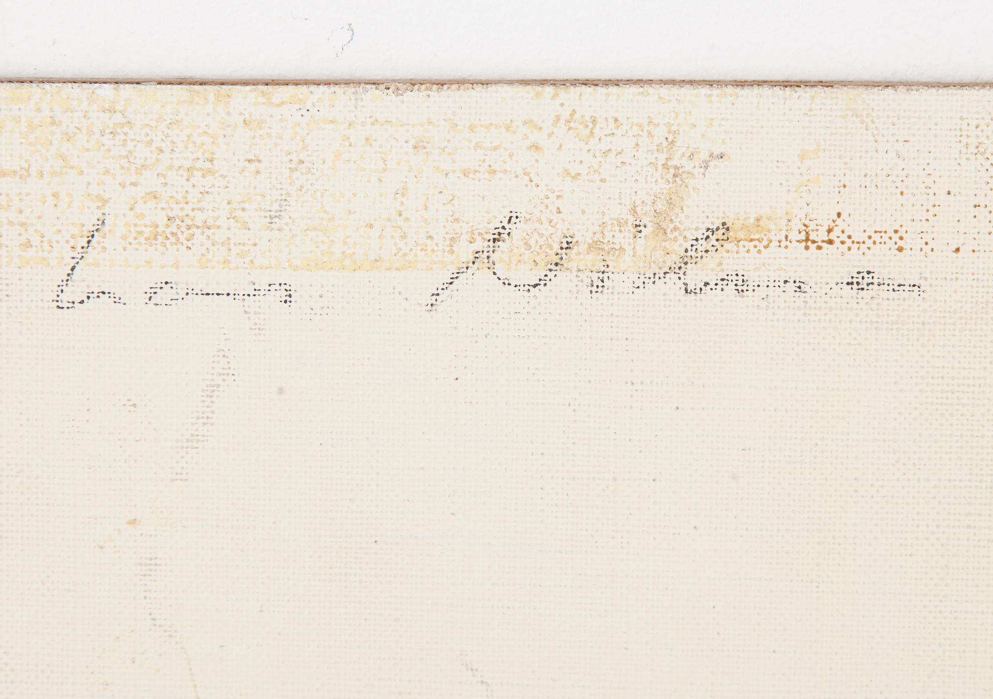 LARS NILSSON, oil and tempera on canvas mounted on board, signed and dated -87 verso.