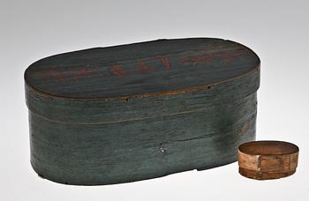 SVEPASKAR, 2 st. Allmoge 1800-tal.