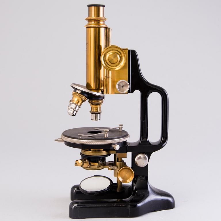 A Busch microscope Rathenov Germany first half of 20th century.