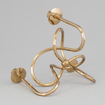 CANDLE HOLDER "THE KNOT OF FRIENDSHIP", design Josef Frank for Firma Svenskt Tenn, Stockholm, Sweden.