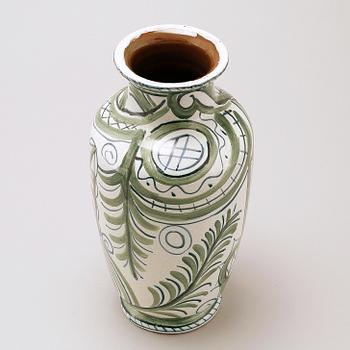 possibly, a ceramic vase, Bo Fajans, from the first half of the 20th century.