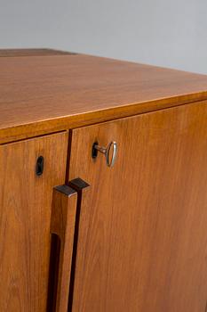 CABINET WITH FRIDGE, design Bernadotte & Björn, Scan-Atlas and Silkeborg Mobile Factory, Denmark, 1960s.