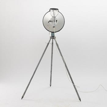 A British Bullfinsh lamp on tripod mid 20th century.