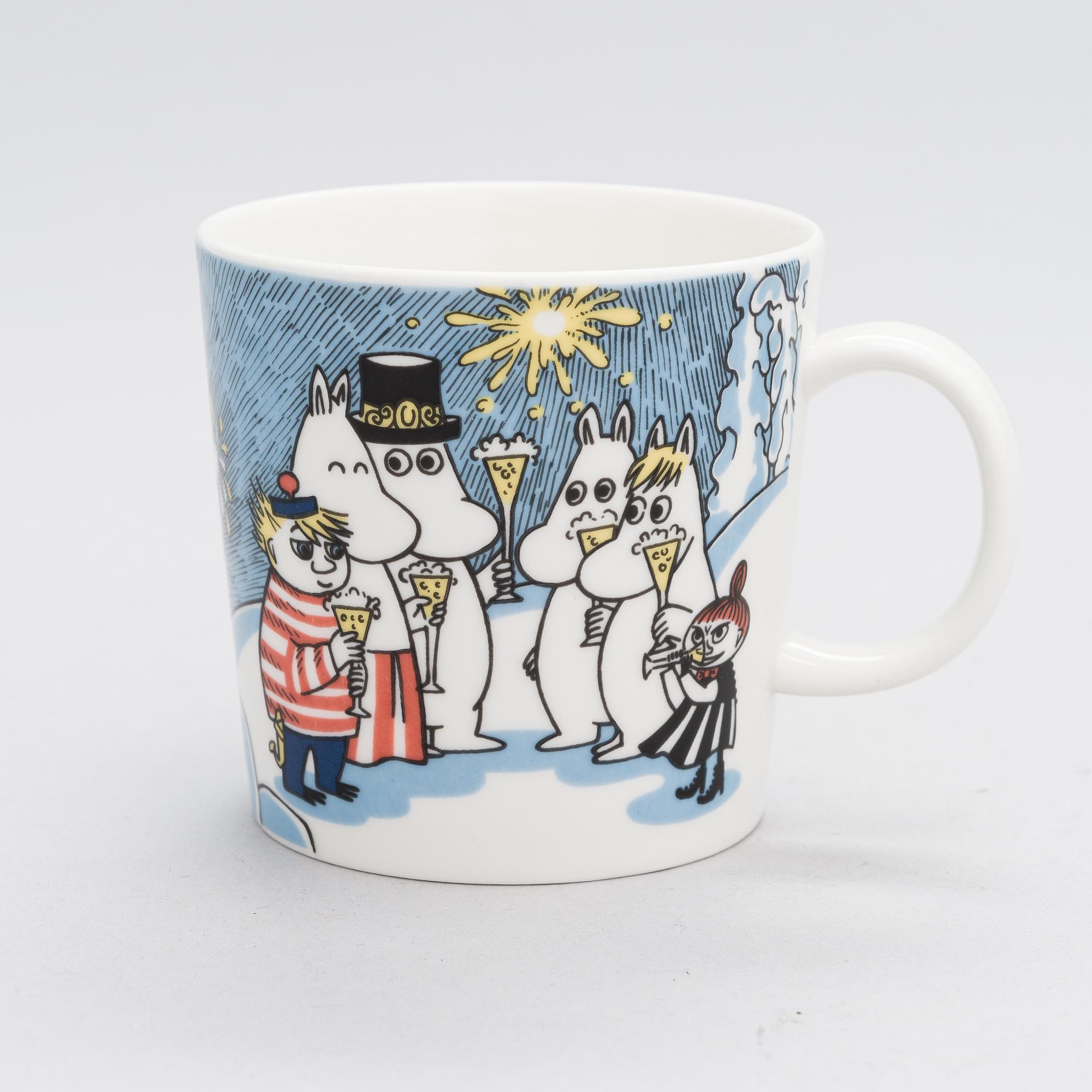 Muumimuki, posliinia, "Millennium", Moomin Characters, Arabia 1999-200.