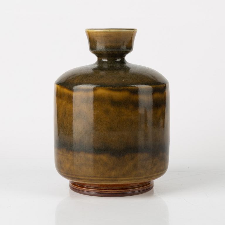 Berndt Friberg, vas, stengods, Gustavsberg studio, 1974.