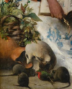 Carl Larsson, "Häxans dotter" ("The Witches daughter").