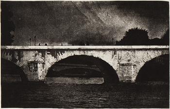 Lennart Olson, fotografi signerad och numrerad 18/75.