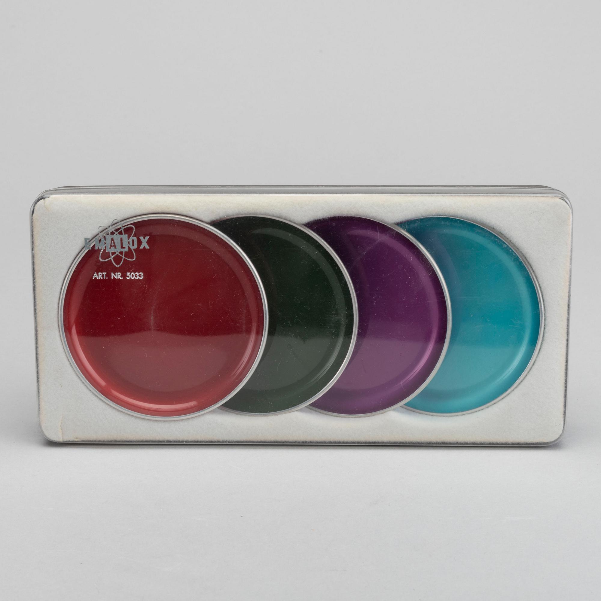 SAMLING EMALOX, 45 delar, aluminium samt emalj, Norge, 1960-tal.