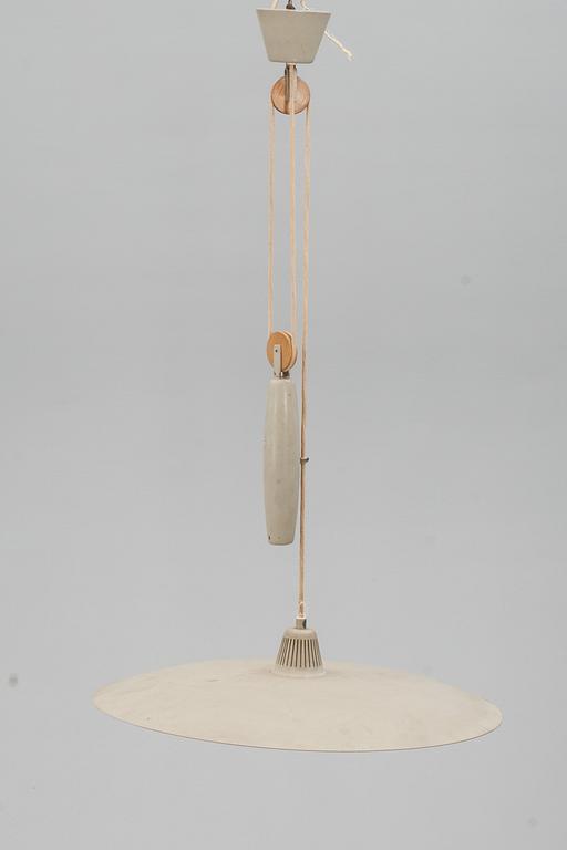 TAKLAMPA, troligen Boréns, 1900-talets mitt. Diam c:a 60 cm.