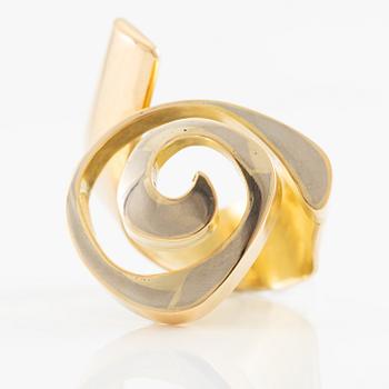 Jan-Christer Lundqvist, ring, 18K gold, Skövde.