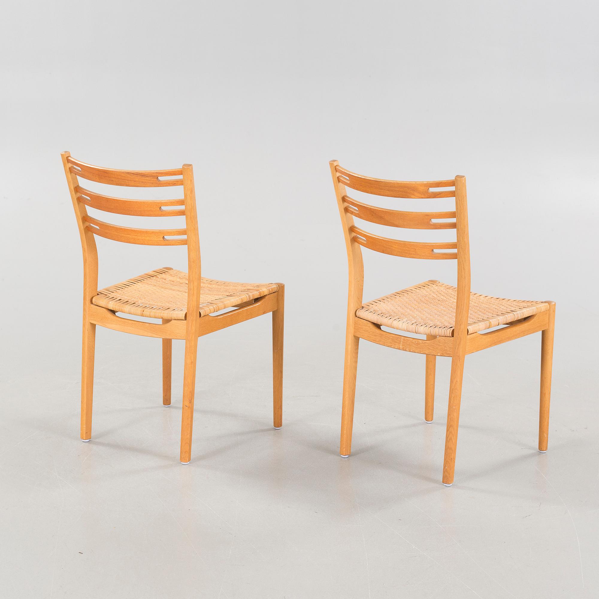 STOLAR, 6 st, Sibast Furniture, Danmark, 1900-talets mitt.