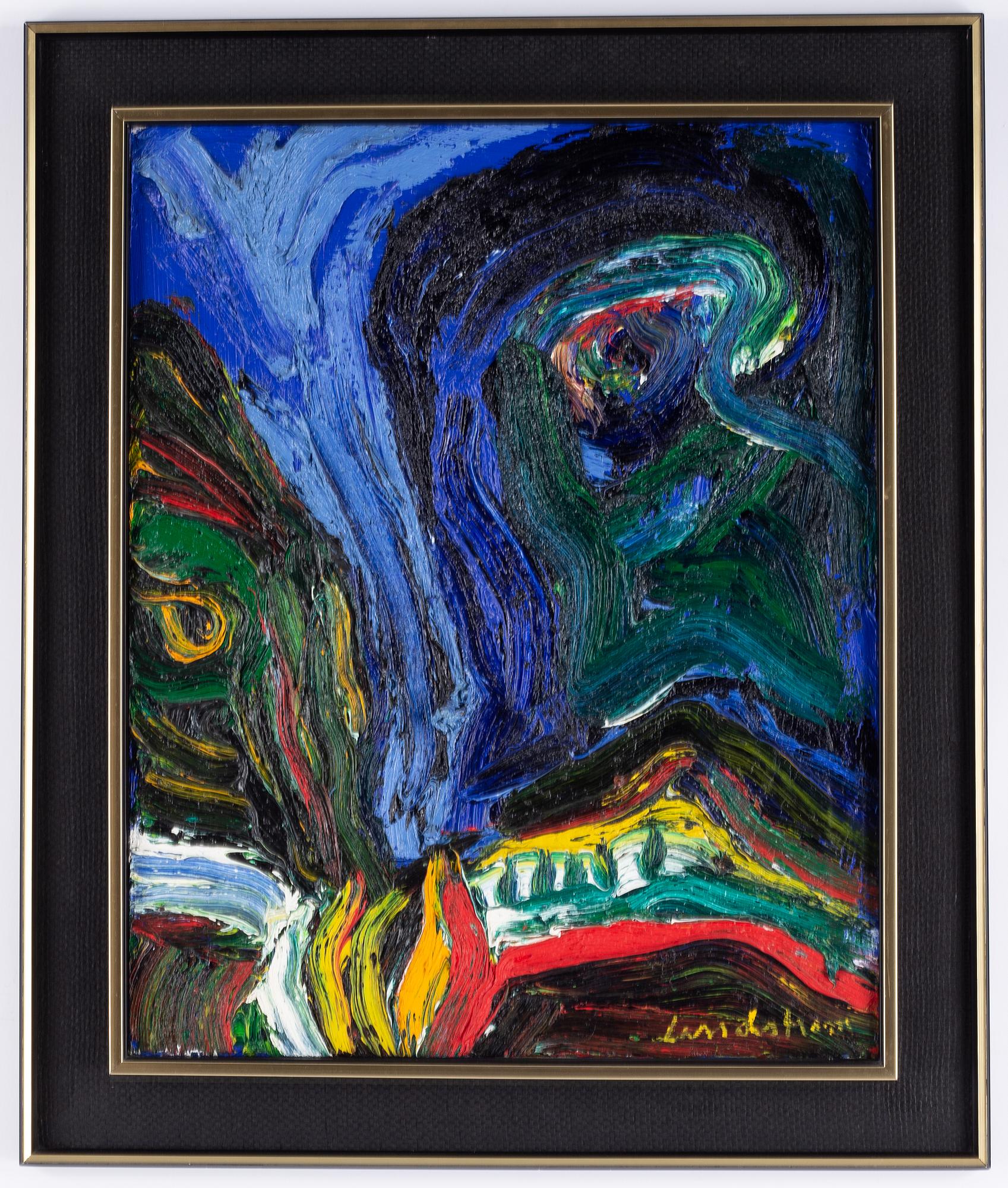 Bengt Lindström, oil on canvas, signed Lindström.
