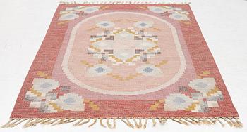 Ingegerd Silow, a flat weave rug, 200 x 140.