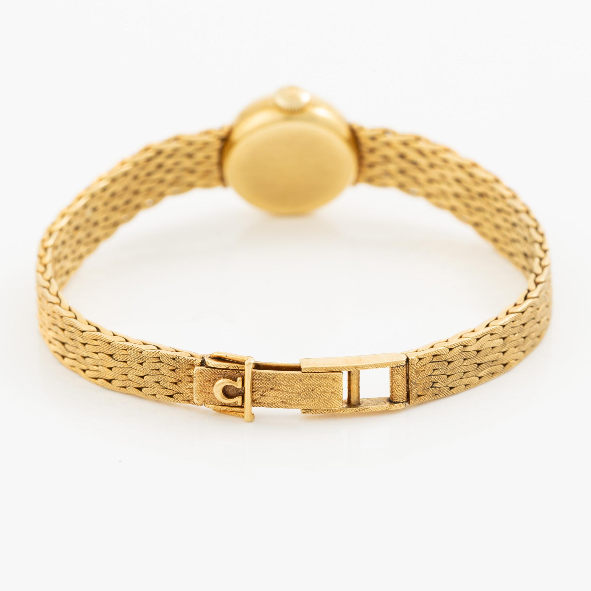 Omega, wristwatch, 18 mm.