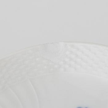 A 25-piece 'Blå blomst' porcelain coffee service, Royal Copenhagen, Denmark.