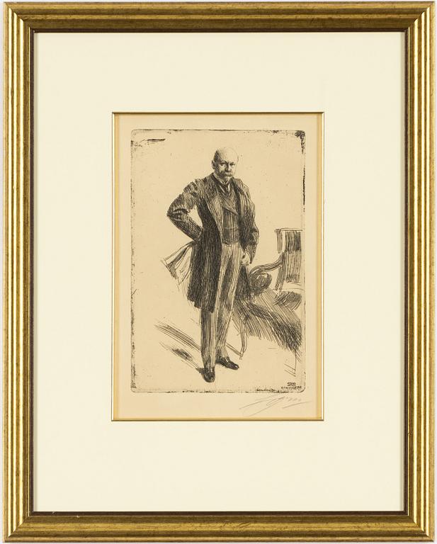 Anders Zorn, "Överste Lamont I".