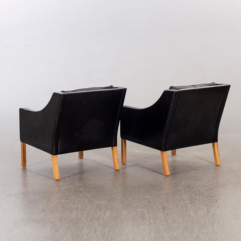 Børge Mogensen, fåtöljer ett par, modell 2209.