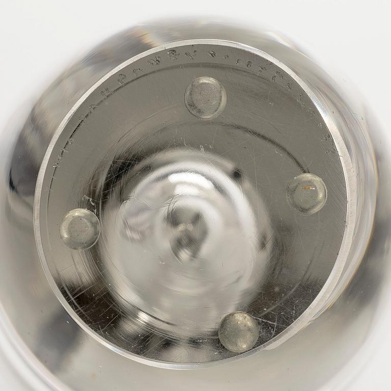 Timo Sarpaneva, skulptur, "Orkidé", signerad Timo Sarpaneva Iittala -58.