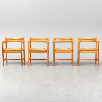 BØRGE MOGENSEN, four 'Asserbo' chairs, Karl Andersson & Söner.