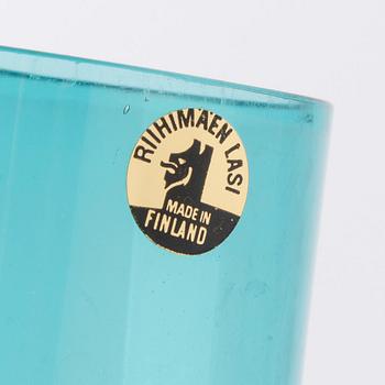 GLAS, 6 st, "Harlekin" design Nanny Still, Riihimäen Lasi, 1950/1960-tal.