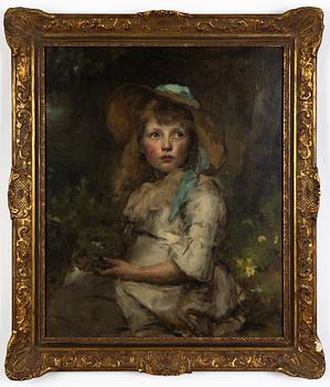 Joseph Mordecai, Porträtt av en ung flicka.