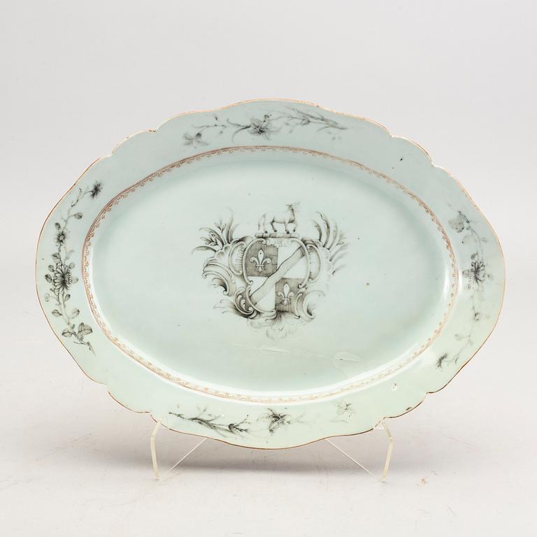 Serveringsfat Kina Qianlong (1736-95) porslin.