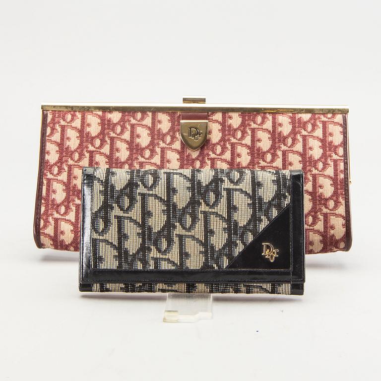 Christian Dior, Clutch and Wallet, 1970s.