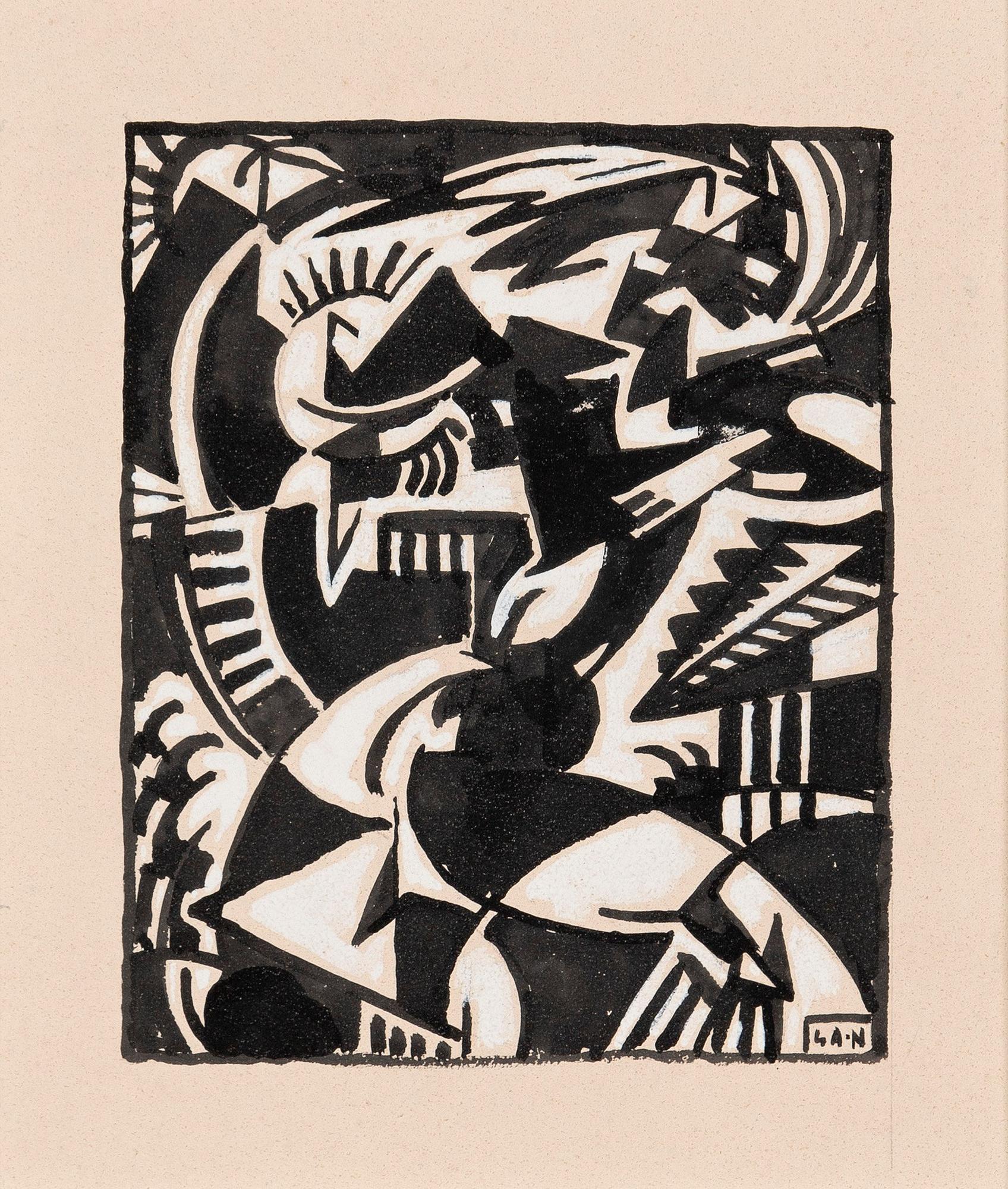 Gösta Adrian-Nilsson, "Indianstriden".