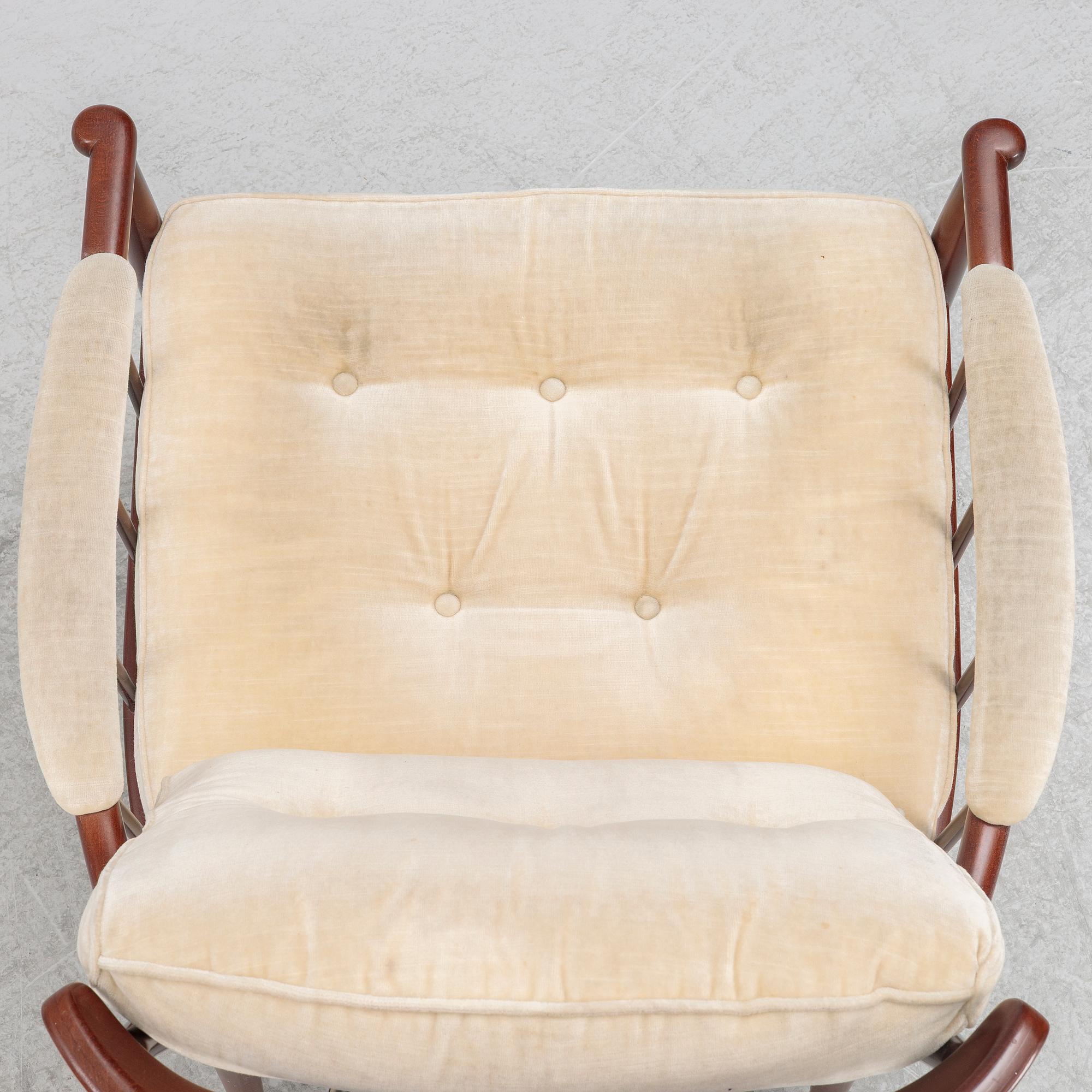 Kerstin Hörlin-Holmquist, fåtöljer, ett par, "Skrindan", 1900-talets senare del.