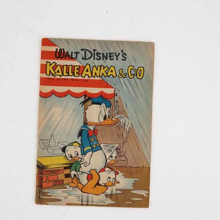 Serietidning, "Kalle Anka & Co" Nr 4, 1949.